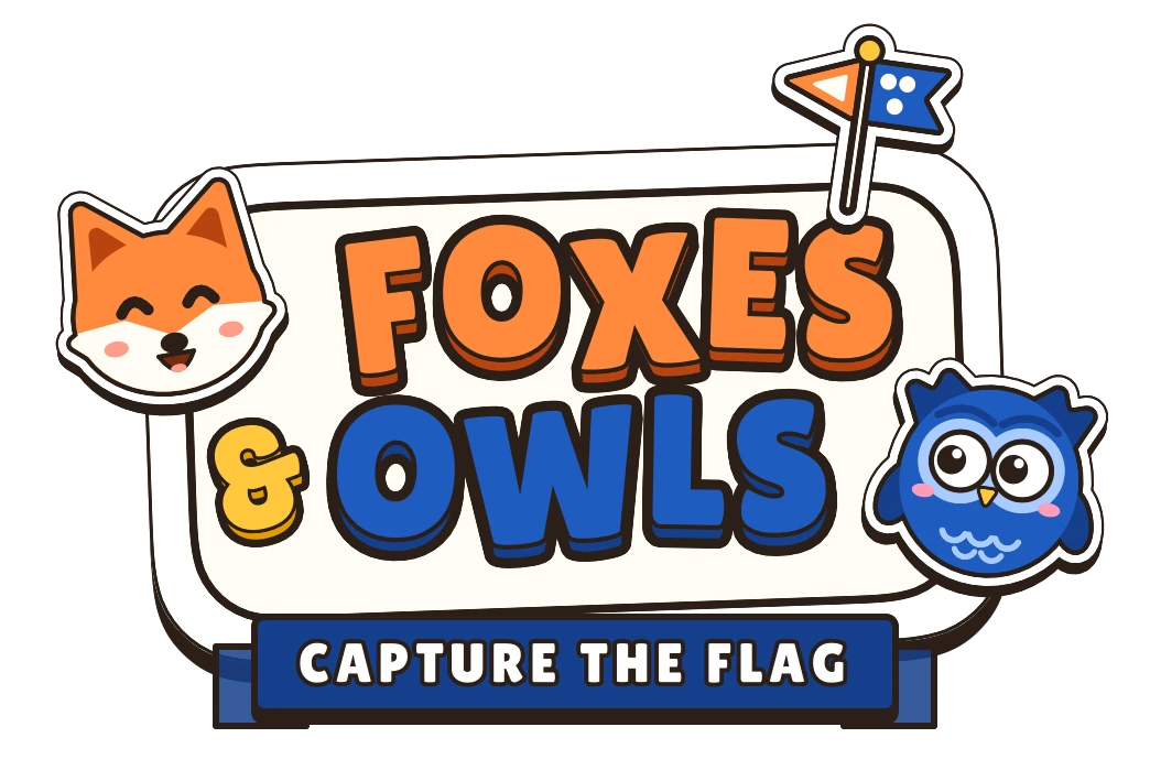 Foxes & Owls: Capture The Flag — the Foxes & Owls logo with a fox and an owl peeking around it